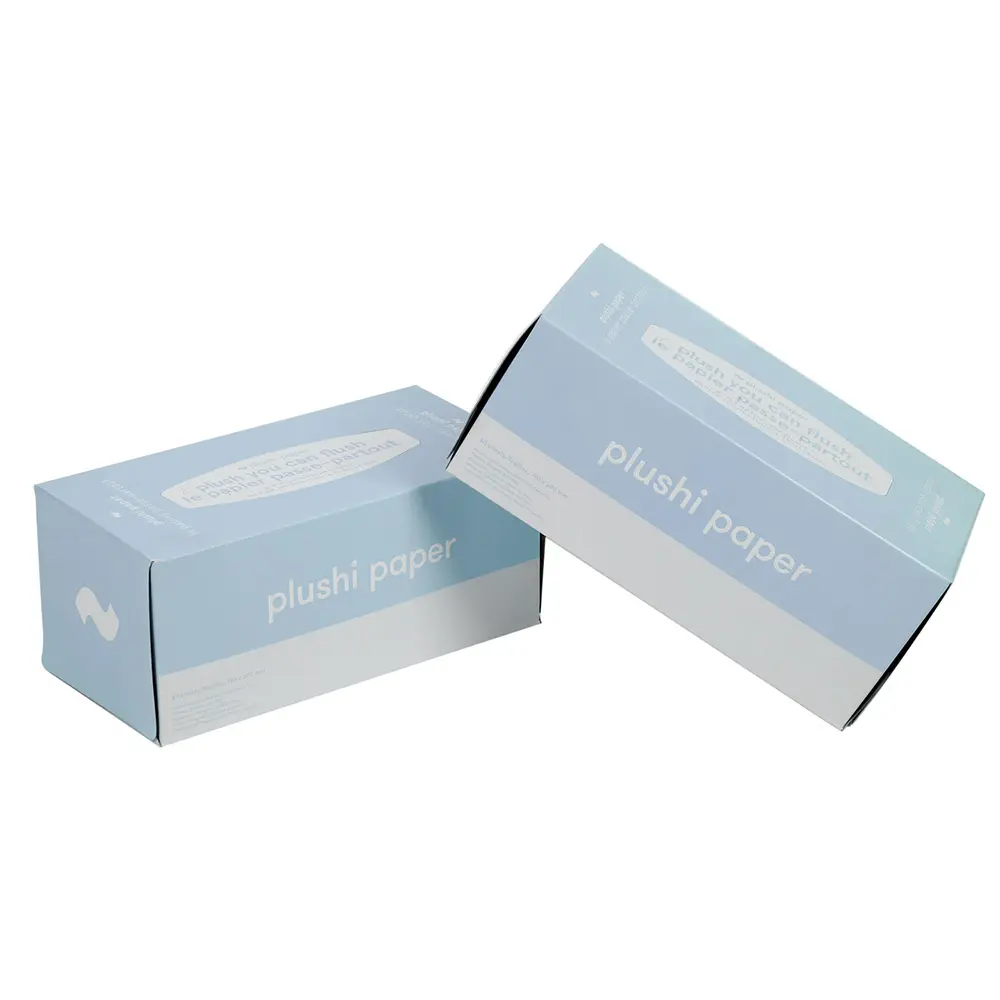 China 100% Virgin Wood Pulp 2 Ply Facial Tissue Box for Businesses Manufacturers, Exporters