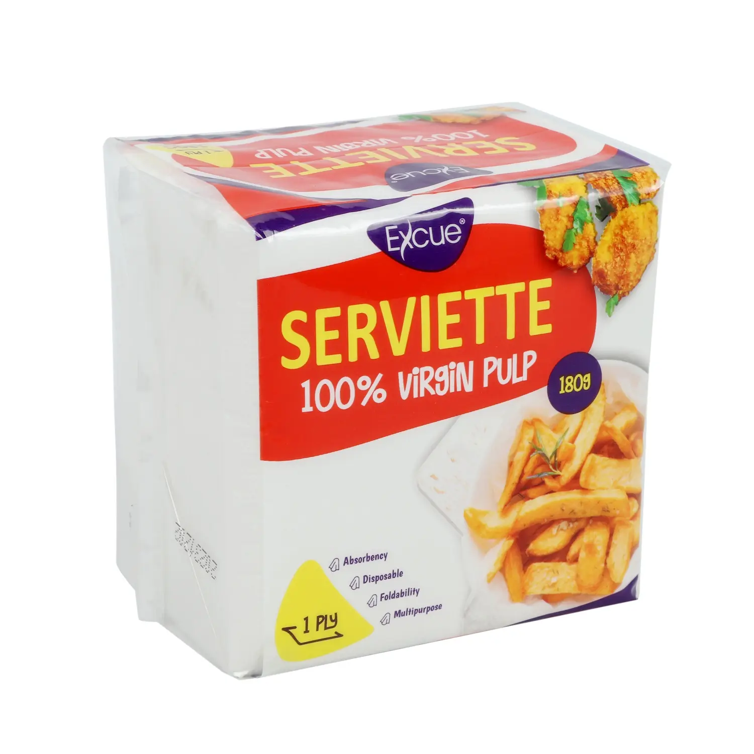 OEM High Quality 1-Ply 1/4 Fold Embossed Dinner Napkins or Restaurants Manufacturer, Factories