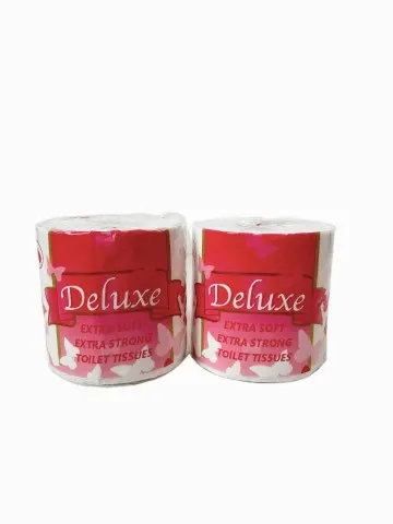 Luxury 4-Ply Embossed Toilet Paper Rolls