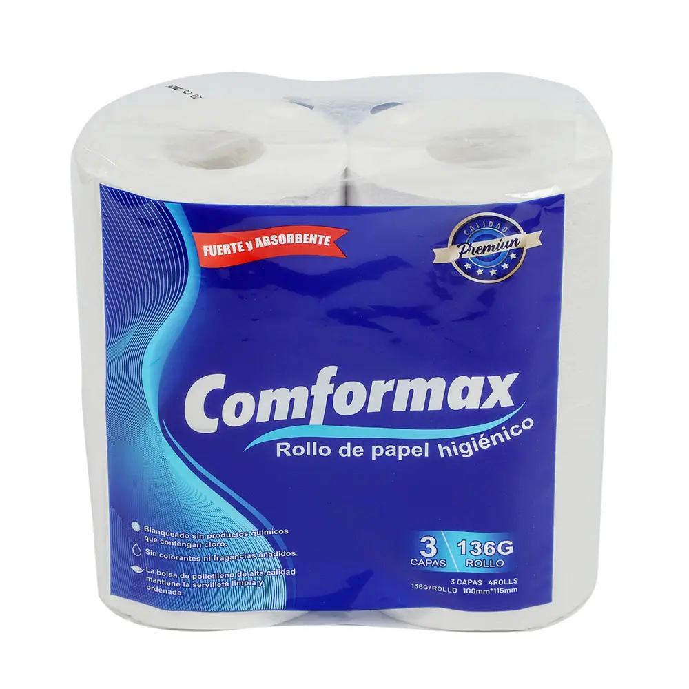 Best Strong Eco-Friendly Bathroom 3 Ply Toilet Paper Manufacturers, Exporters