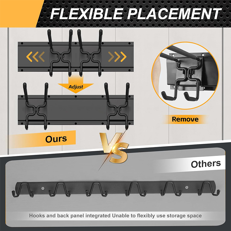 Best Garage Wall Yard Tool Organizer Professional Hanging Garage Garden Tool Organizer for Wall Garage