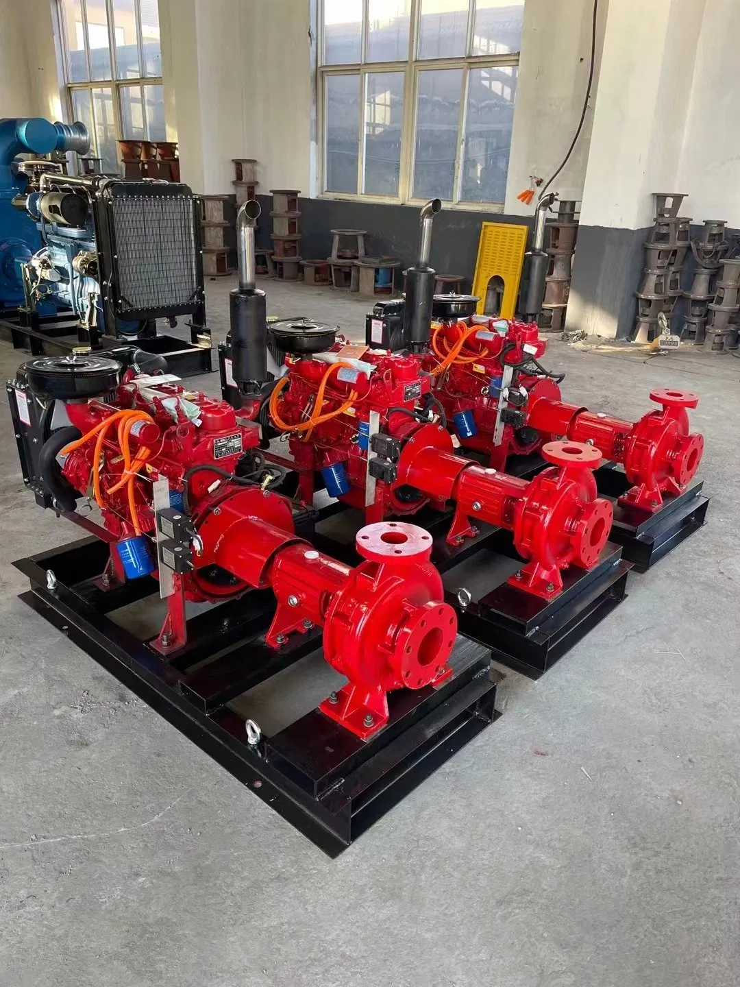 High Pressure Horizontal Farm Agriculture Irrigation Centrifugal Diesel Water Pump