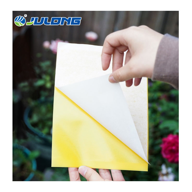 Yellow Sticky Insect Fly Glue Traps Board Pest Control Double Sides