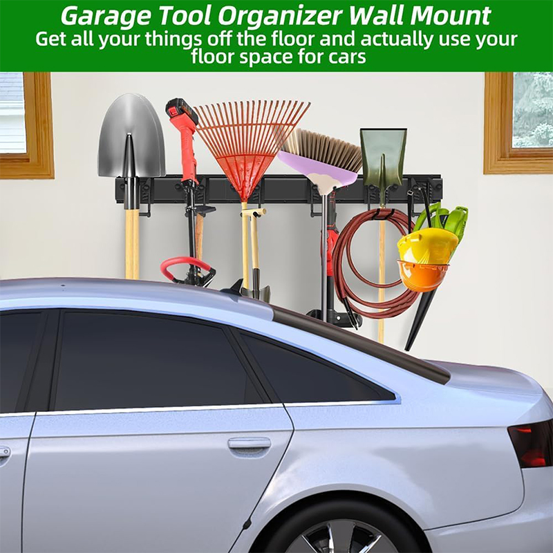 Best Professional Workshop Yard Garage Storage Wall Garden Tool Wall Organizer with Hooks