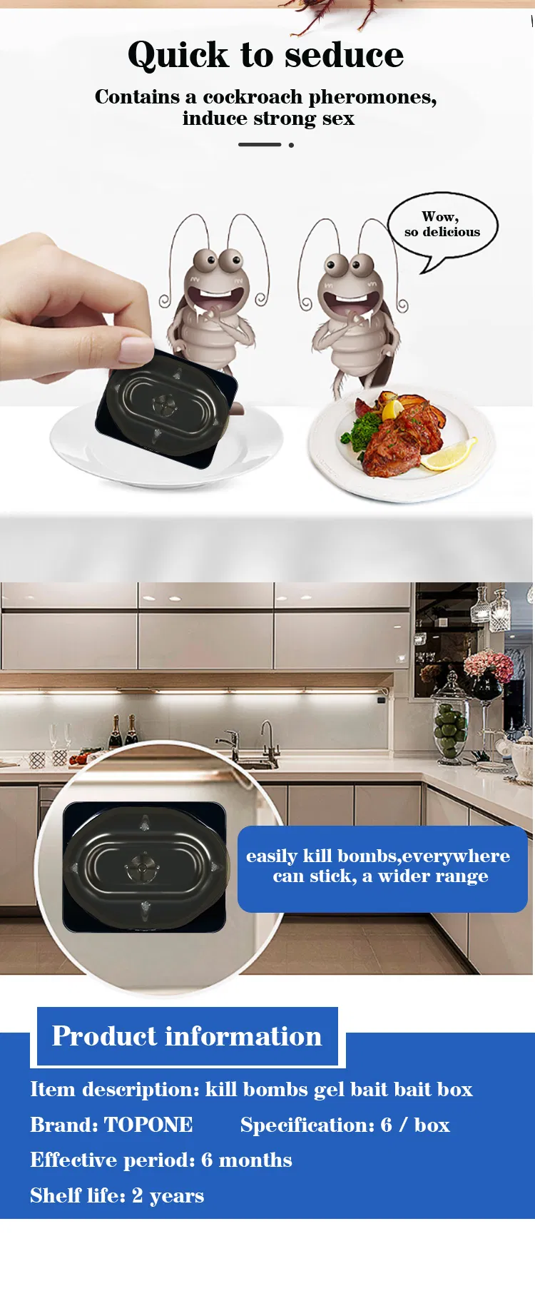 Anti-Cockroach Gel Bait 2