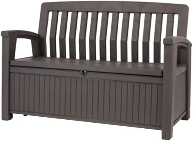 Outdoor Storage Bench Detail