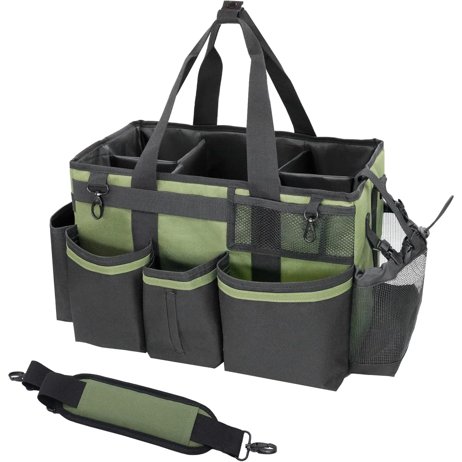 Wearable Garden Tote Cleaning Tool Bag Caddy Organizer with Handle