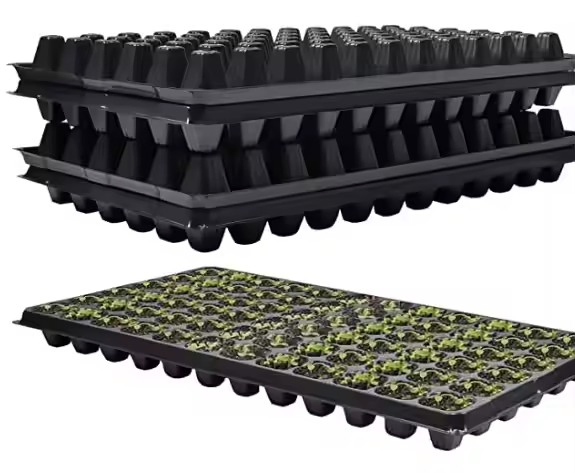 Hot Selling Biodegradable Seed Germinating Tray Seeding Little Gardener Eco Friendly Planting Plant Starting Seeds Plug Nursery Seed Propagation Trays