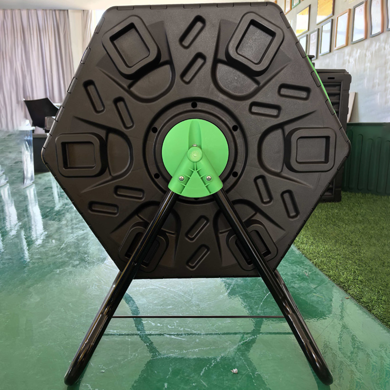 2026 New Design Large Square Weatherproof Garden Outdoor Wholesale Plastic Composting Bin for Kitchen Waste