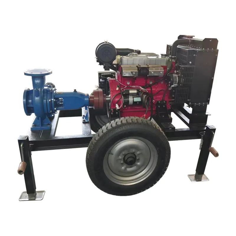 High Pressure Horizontal Farm Agriculture Irrigation Centrifugal Diesel Water Pump