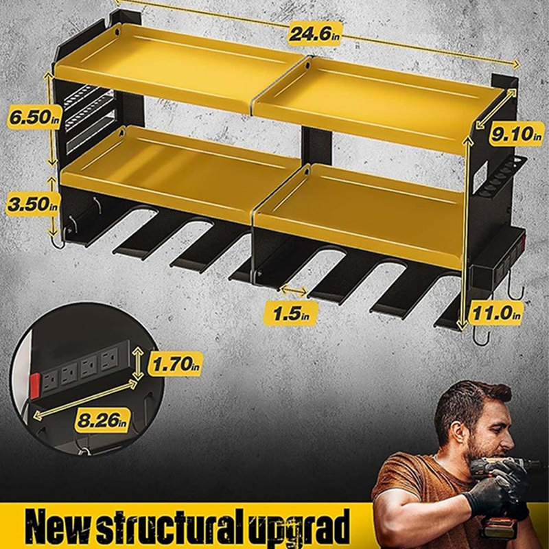 Welcome to Inquiry Price Power Tool Wall Organizer Storage Rack Garden Tool Organizer Drill Holder Wall Mount Garage Tool Storage Organizer