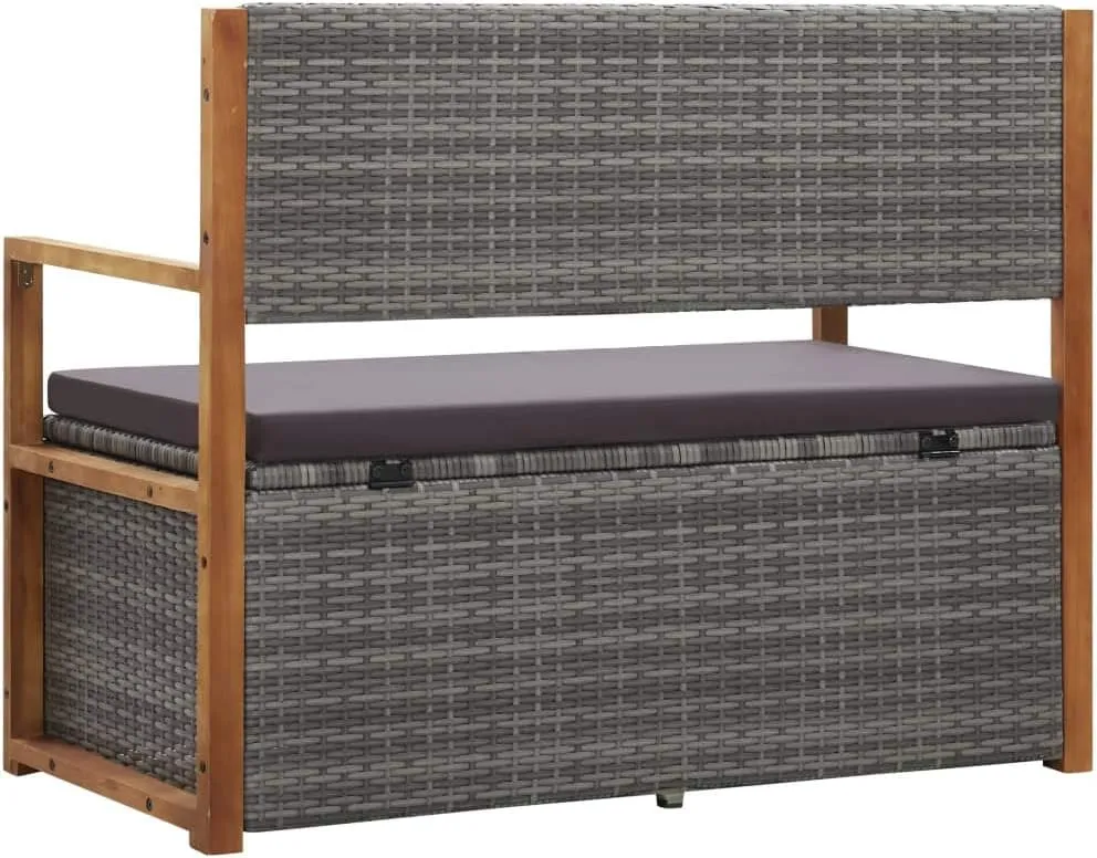 Outdoor Storage Bench View 1