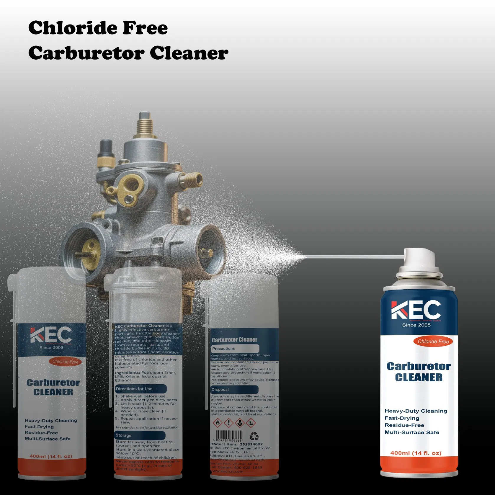 Car Care Premium Carburetor Cleaner for Safe Car Care Solutions