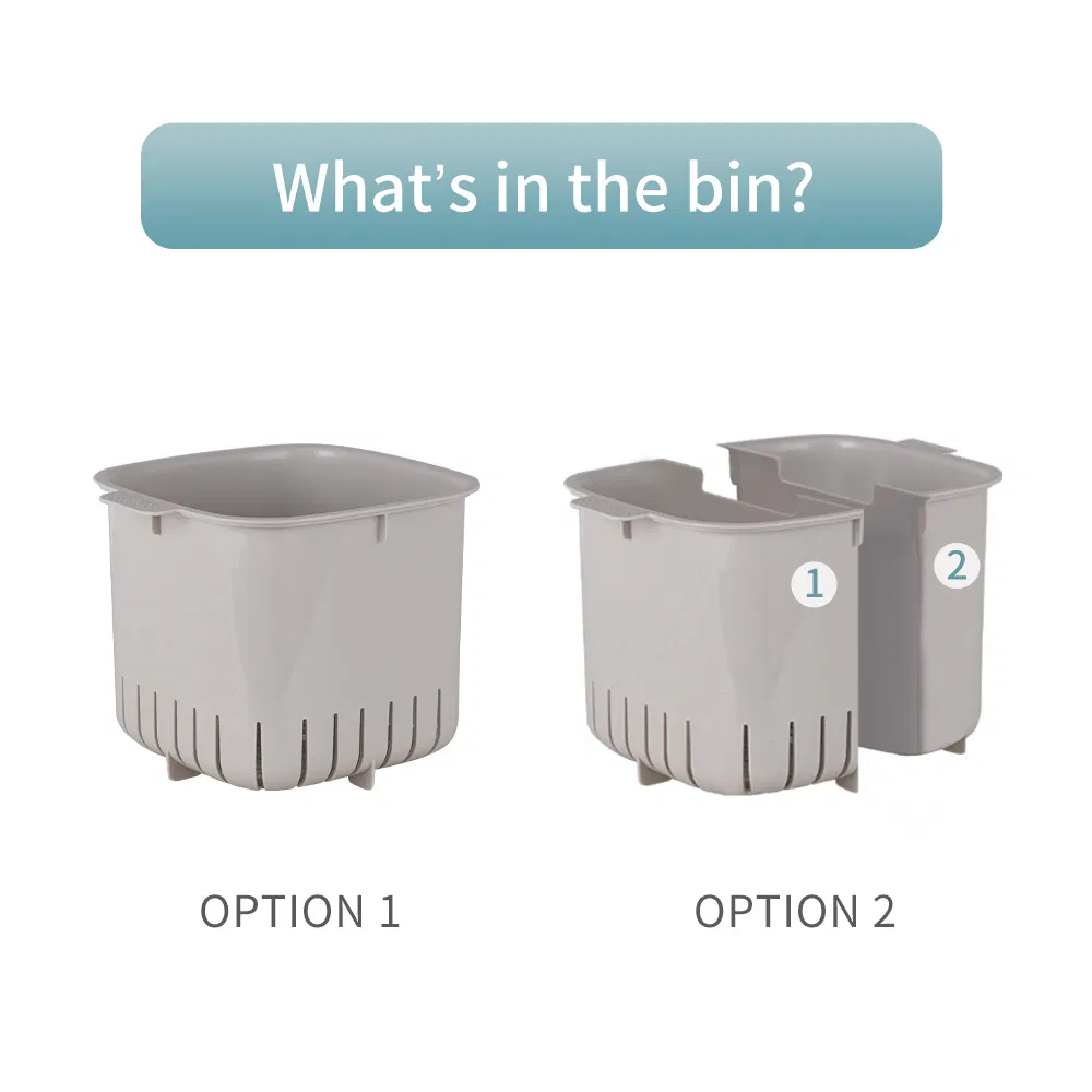 Kitchen Countertop Compost Bin Small Composting Bin with Handle