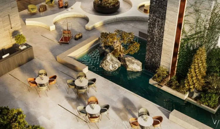 Modern Outdoor Table