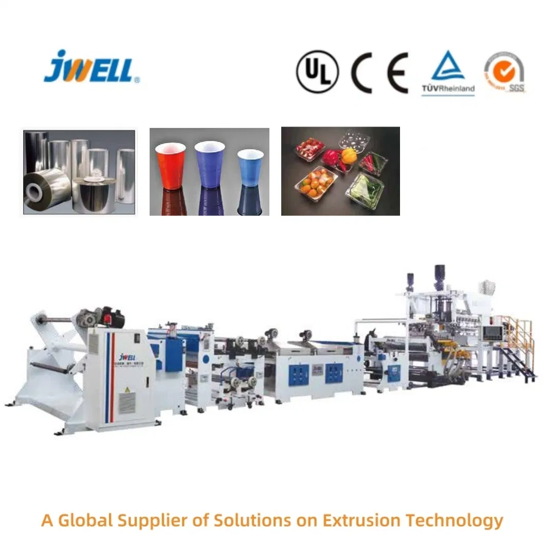 Jwell Plastic Screw Sheet Line for Seed Starting Trays/Seed Planting Trays