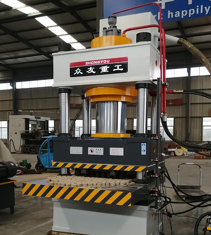 Seed Starting Plugs Pallet Seedling Soil Block Hydraulic Press Machine