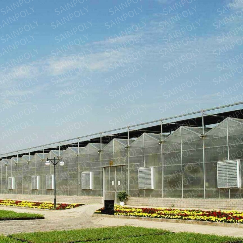 Greenhouse with Irrigation Systemmanufacturer Covered with Polycarbonate Sheet