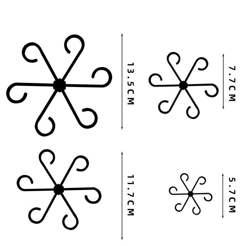 Reusable Plant Stem Folding Frame Garden Tools No Stake Trellis Plant Stem Support Support Branches Stem Organizer