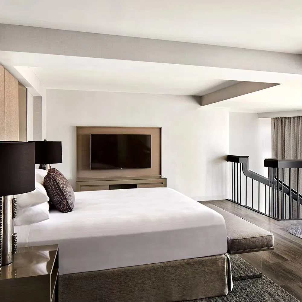 Luxury Bedroom Furniture Upholstered Bed Benches for Hotels with Storage