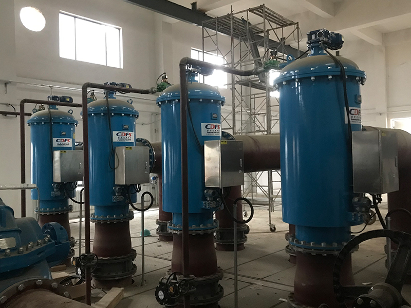 Industrial Water Treatment Filter SS304/316 Stainless Steel Housing Vertical Automatic Self Cleaning Filter for Waste Water/Irrigation/Seawater Desalination