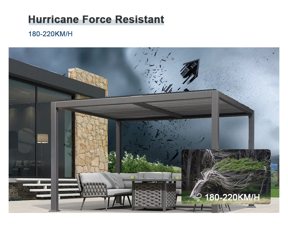 App Controlled Pergola