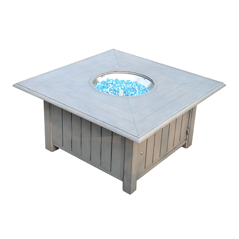 Cast Aluminum Patio Furniture Outdoor Garden Furniture Morton Fire Pit &amp; Sofa Set