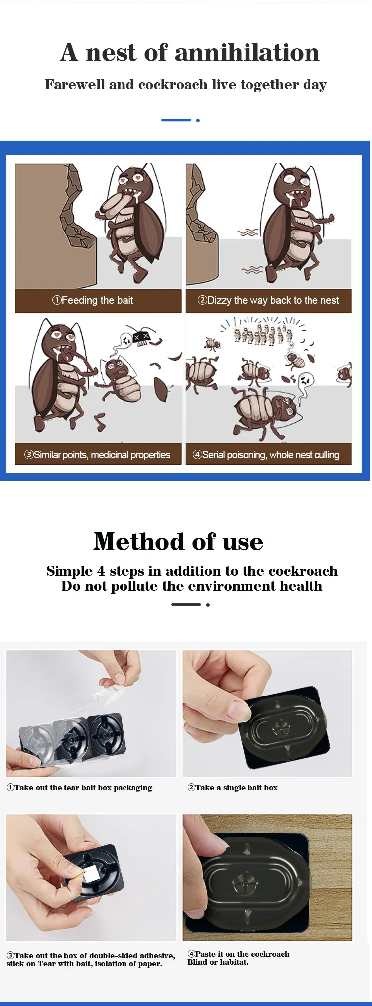 Anti-Cockroach Gel Bait 4