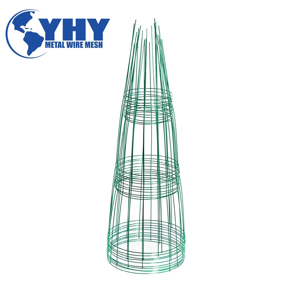 Garden Linked Metal Plant Support for Herbaceous Plants