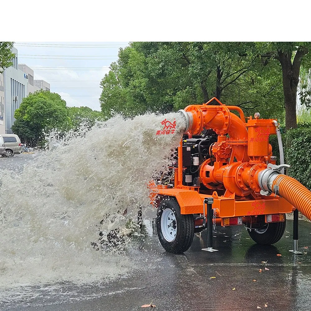 High Quality Diesel Engine Irrigation Pump Truck Portable Customize for Wastewater Disposal