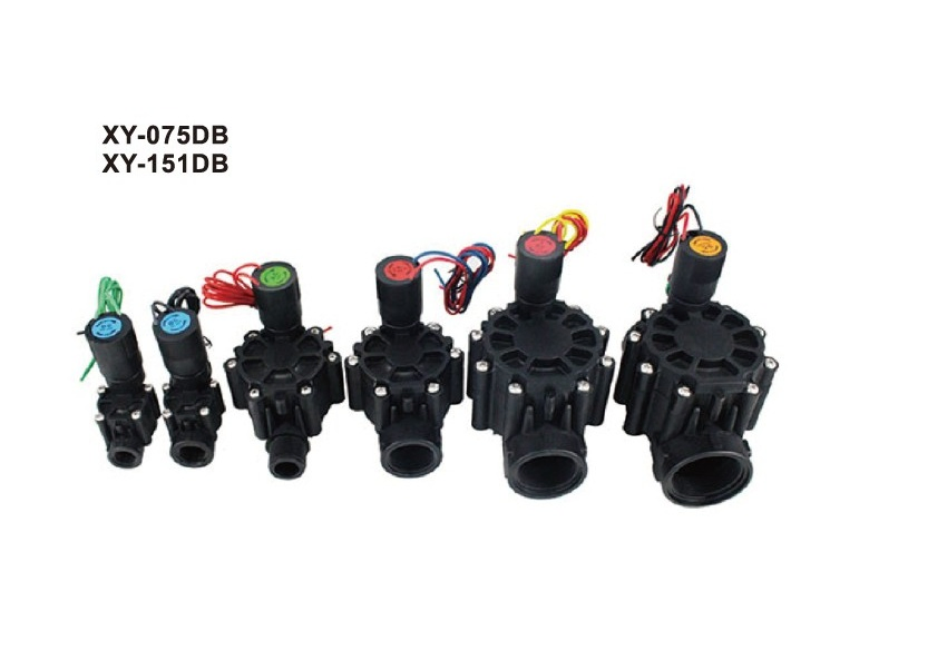 1'' 1/2'' Drip Black Smart Standard Nylon PVC Solenoid Irrigation Agricultural Valve