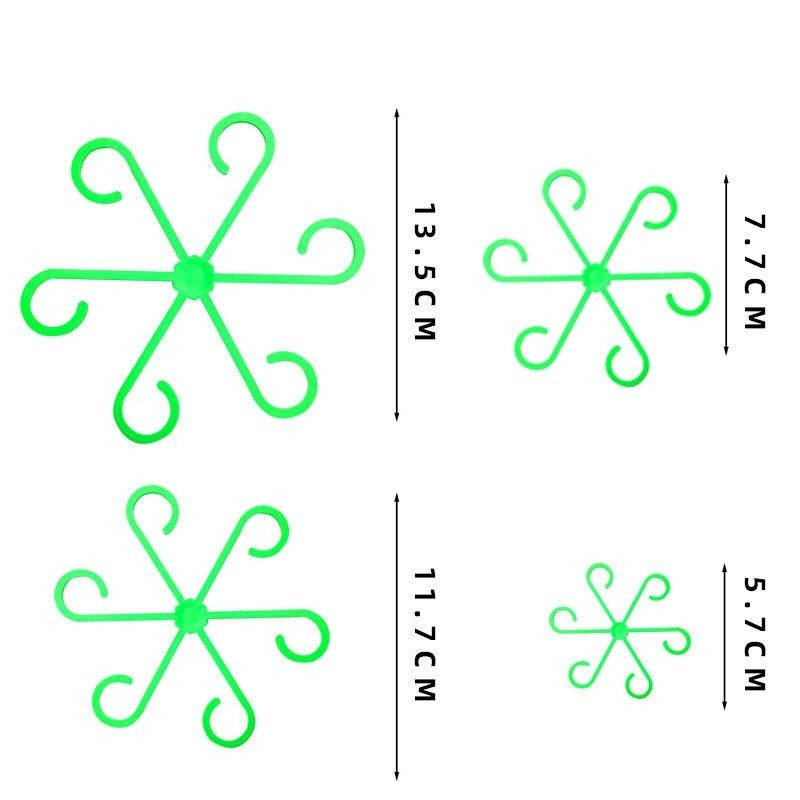 Reusable Plant Stem Folding Frame Garden Tools No Stake Trellis Plant Stem Support Support Branches Stem Organizer