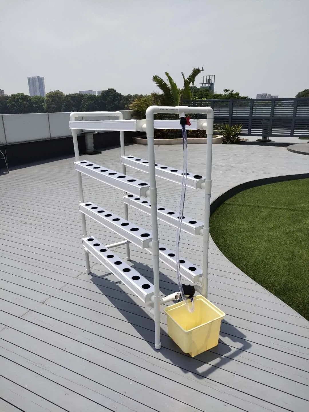 Hydroponic Home Mini Nft Growing Vertical Garden System Balcony Vegetable Planting System Gardening Hydroponics Kit for Sale