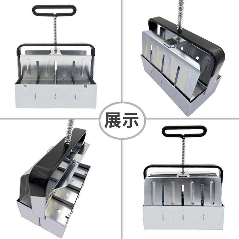 8 and 4 Cell Seed Starting Soil Block Maker Hand Held 2 Inch Mold Garden Blocking Tool with Handle