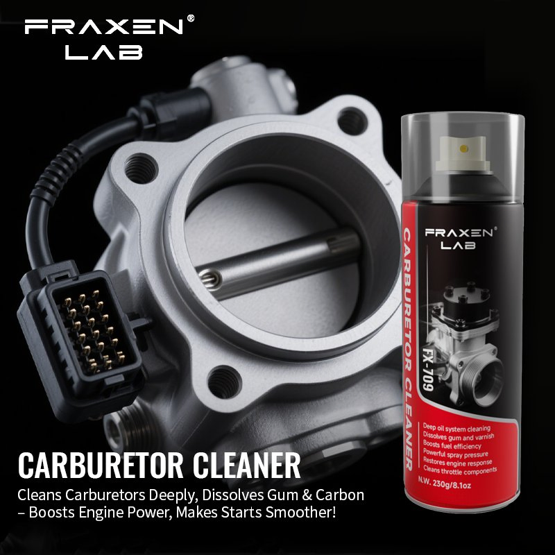 Manufacturers Wholesale Efficient 450ml Throttle Body Parts Choke and Carb Cleaner Aerosol Spray for Car Care