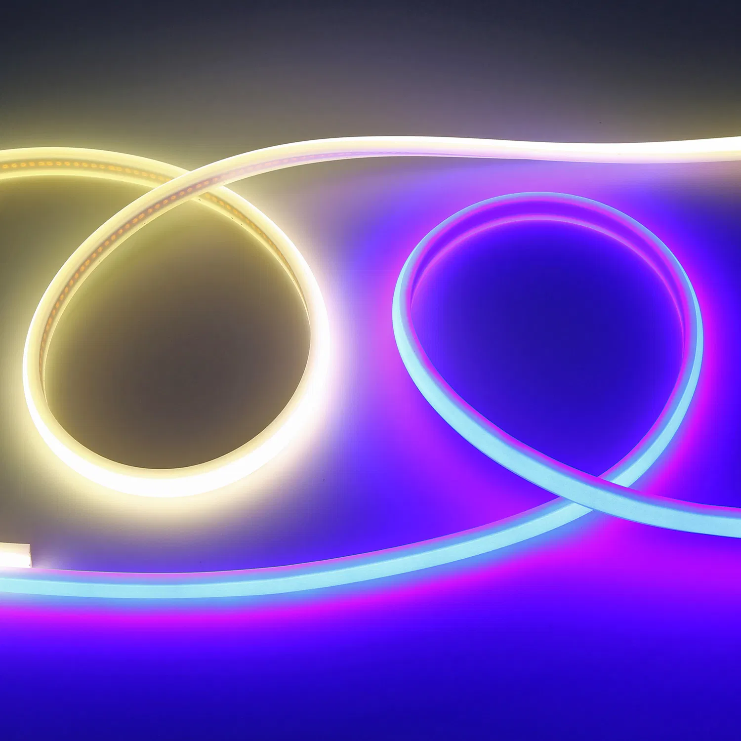 Factory Wholesale High-Brightness 220V Flexible COB LED Strip Light Wireless IP65 Waterproof Durable Lamp Energy-Saving Outdoor Decoration Lighting CE &amp; RoHS