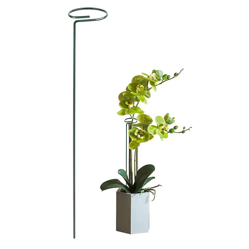 Metal Plant Surpport Flower Plant Stem Support Plastic Coated Support