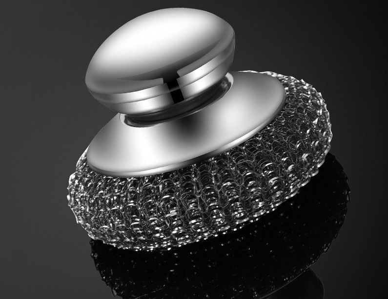 Multi-Functional Garden Tool Organizer with Stylish Silver Hook Wall-Mounted and Standing Type Hanger and Broom Rack