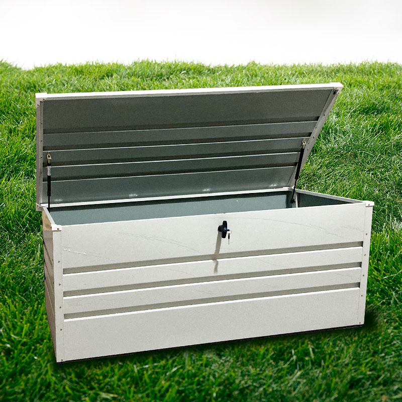 Huiding Waterproof Outdoor Storage Box Outside Garden Storage Bench 400L/600L
