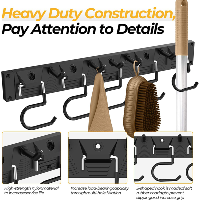 Warehouse Wall Mount Yard Tool Organizer Garage Metal Wall Garden Equipment Garage Tool Organizer Garage Organizer