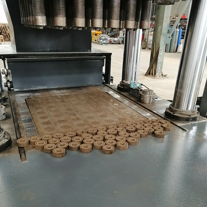 Seed Starting Plugs Pallet Seedling Soil Block Hydraulic Press Machine