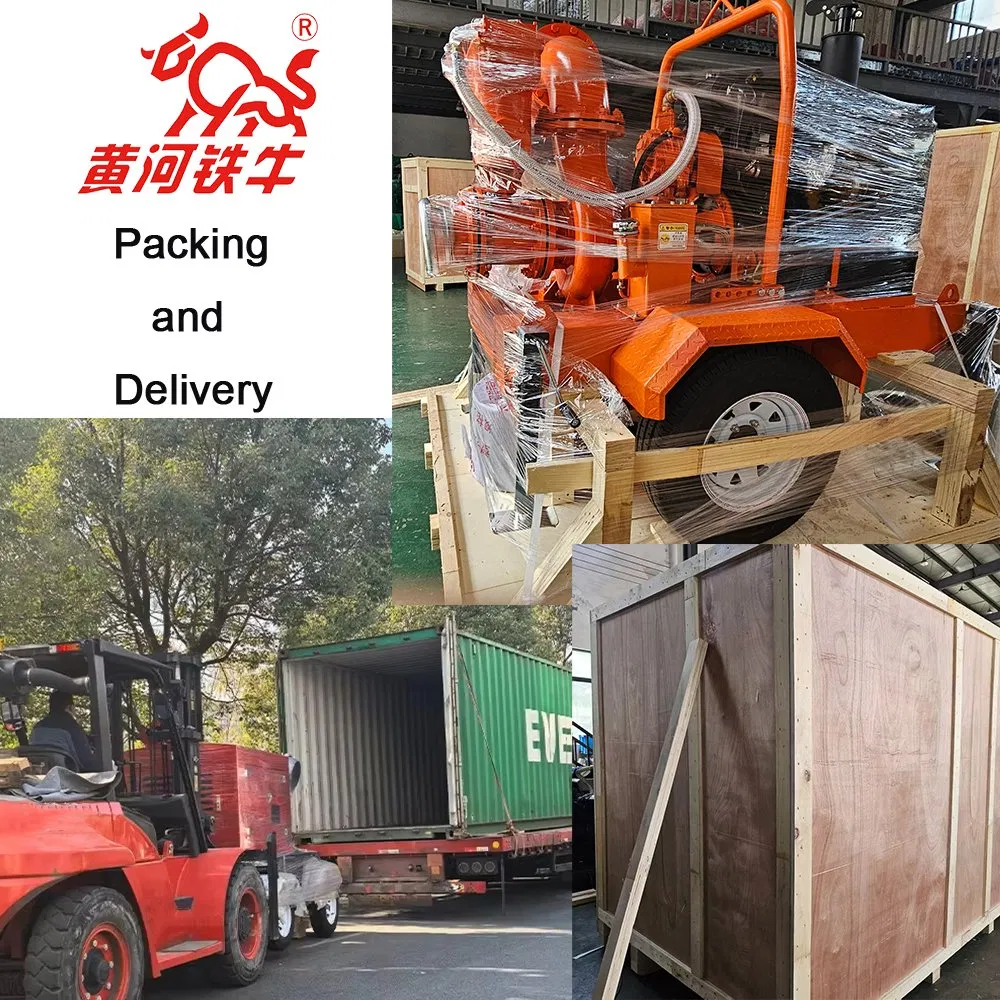 High Quality Diesel Engine Irrigation Pump Truck Portable Customize for Wastewater Disposal