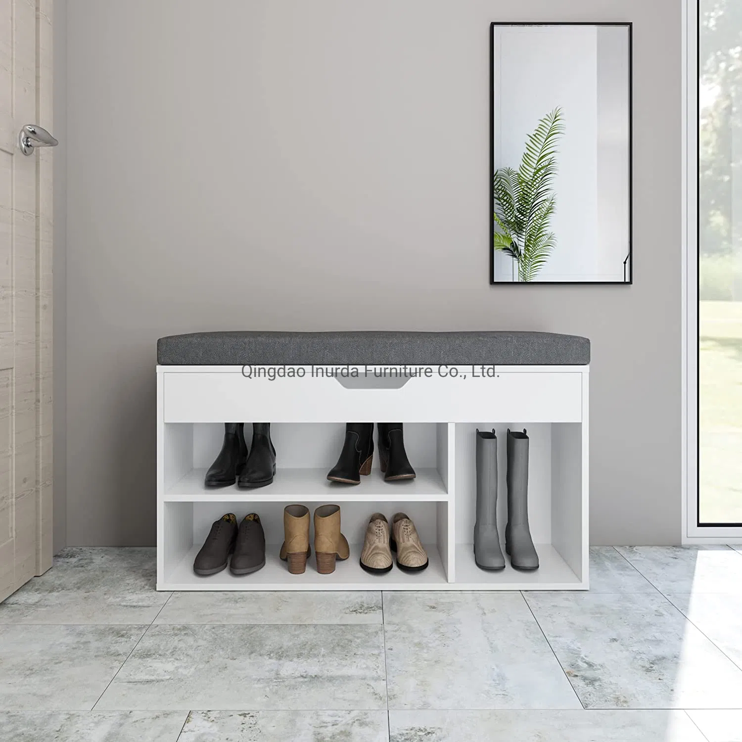 Stylish Outdoor Shoe Storage Bench for Entryway Clutter-Free Organization