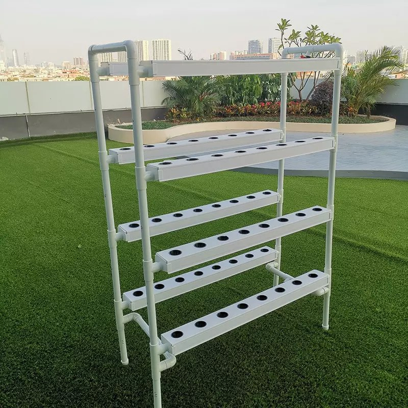 Nft Mini Garden PVC Hydroponics Growing System Kit for Home Use