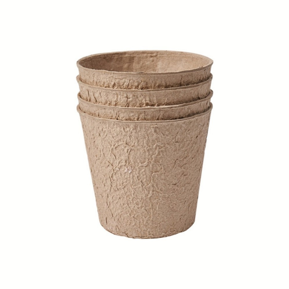 Seed Starter Tray Natural Paper Pulp Peat Germination Trays Seedling Pots for Seed Starting Pots Can Be Customized