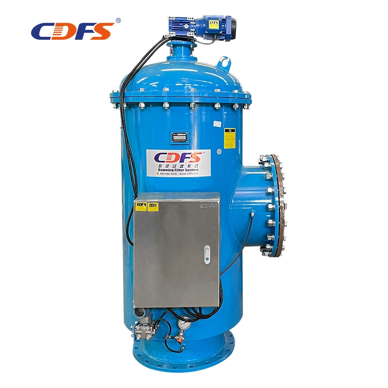 Industrial Water Treatment Filter SS304/316 Stainless Steel Housing Vertical Automatic Self Cleaning Filter for Waste Water/Irrigation/Seawater Desalination