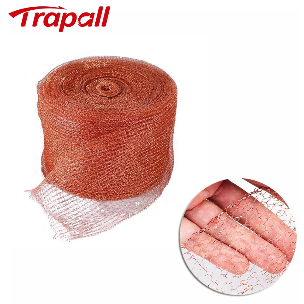 Knitted Copper Wire Mesh for Mouse Rodent Pest Control Fence