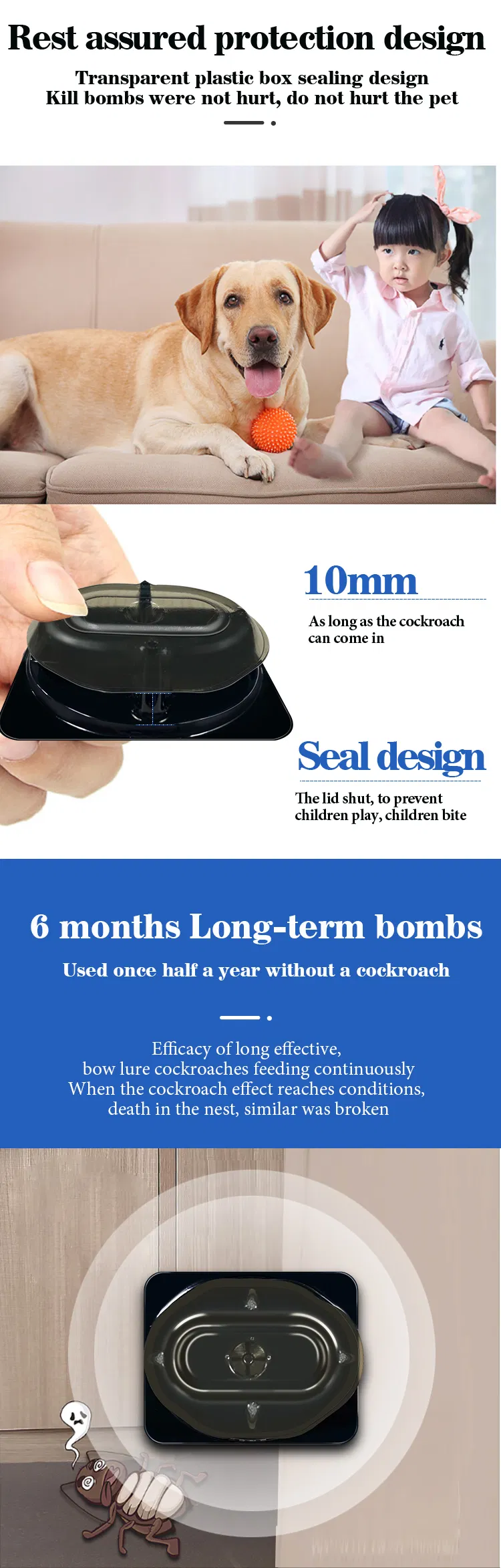 Anti-Cockroach Gel Bait 3