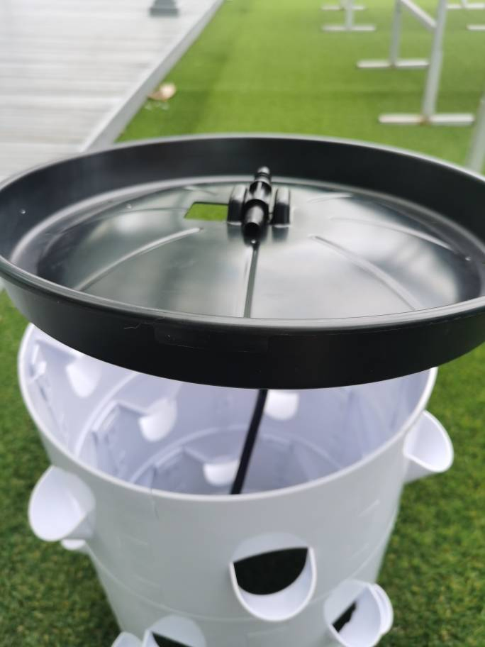 Vertical Growing Tower System Indoor Balcony Mini Growing Tower Kit