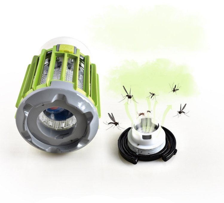 LED Electric Fly Zapper Mosquito Killer Lamp Bug Insect Pest Trap Light Control